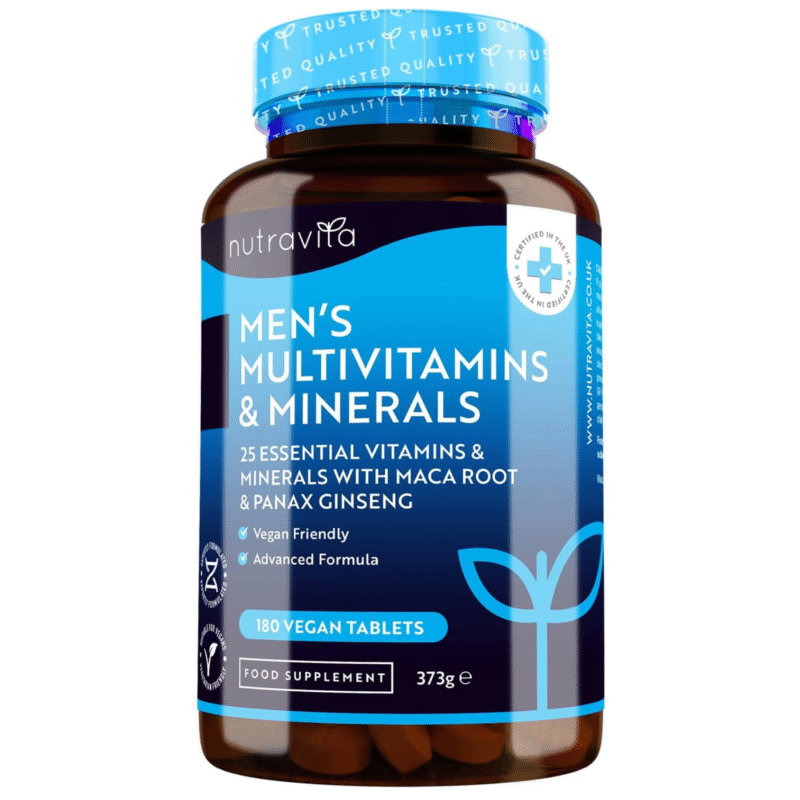 Nutravita Men’s Multivitamins and Minerals, 180 Tablets