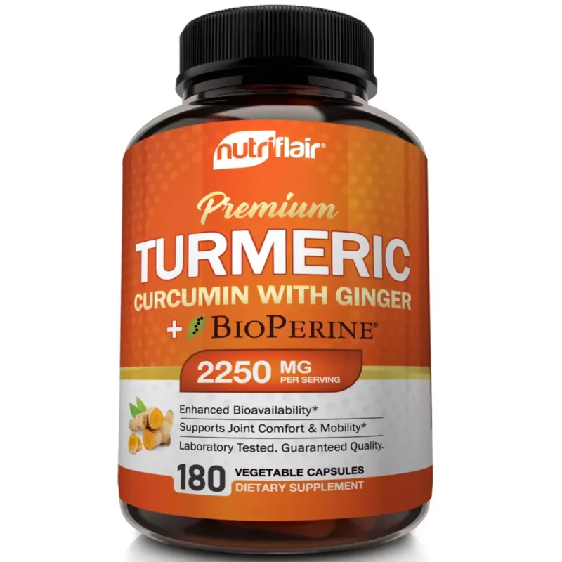 TURMERIC CURCUMIN  WITH GINGER + BIOPERINE