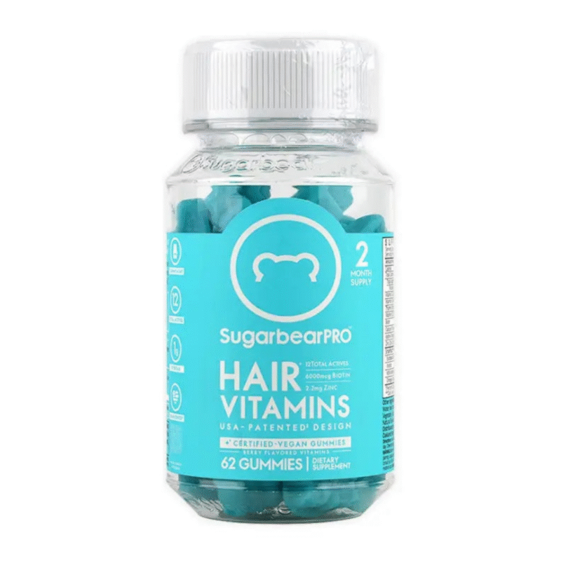 Sugarbear Hair Multivitamin 62 Gummies