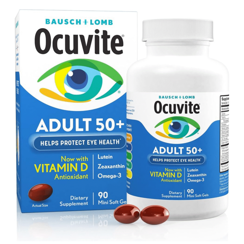 Bausch and Lomb Ocuvite Eye Vitamin & Mineral Supplement، 90 Softgels