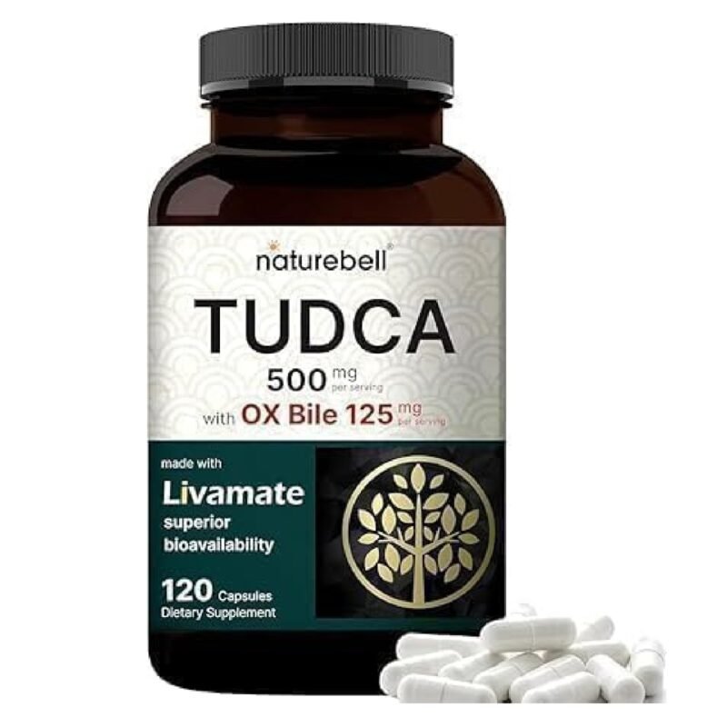 مكمل تودكا 500 ملجم مع عصارة المرارة البقرية 125 ملجم لكل حصة، 120 كبسولة، دعم أملاح المرارة، تركيبة ليفاميت عالية الامتصاص، مكمل لتنظيف الكبد وإزالة السموم وإصلاحه، طعم مر طبيعي، مختبر من طرف ثالث