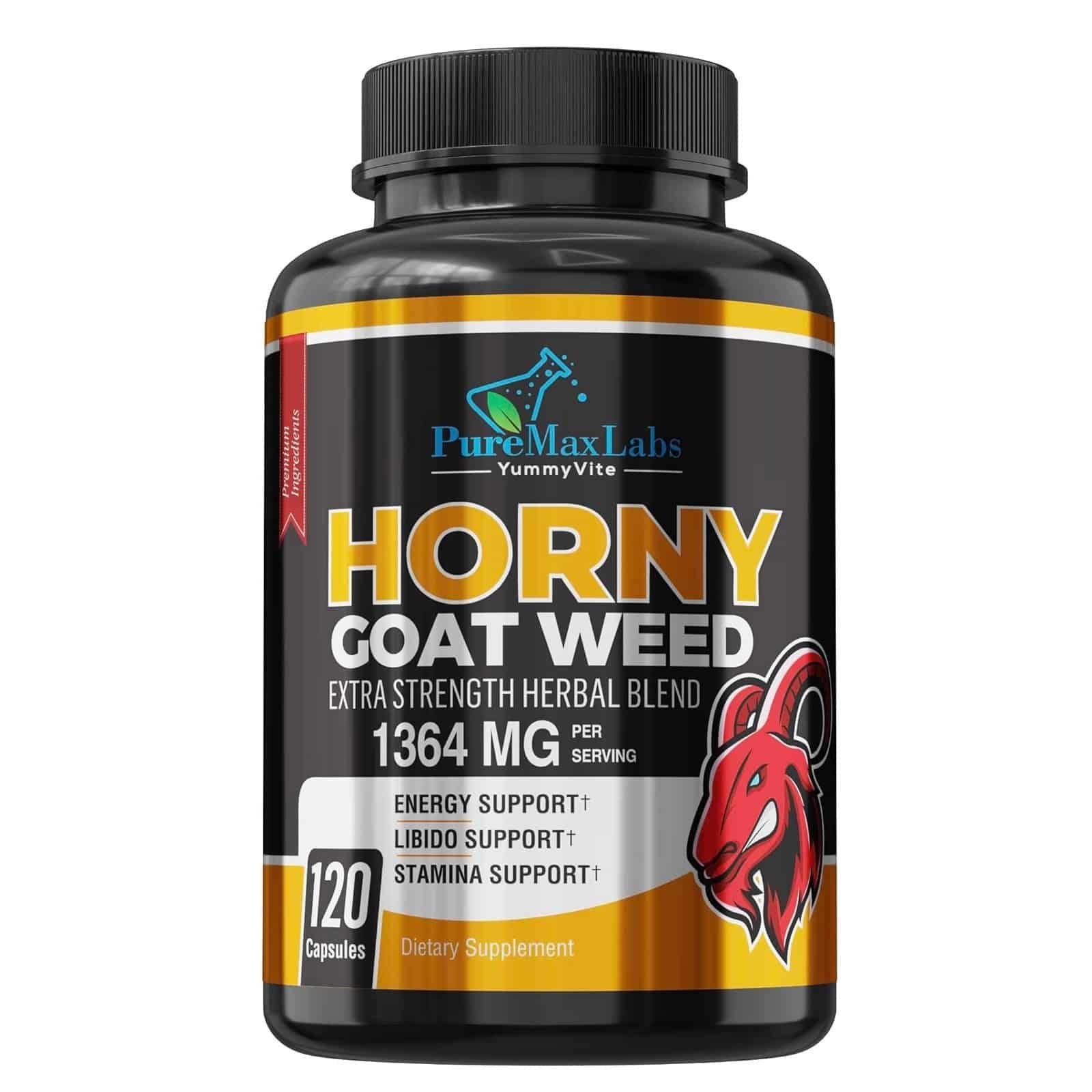 Horny Goat Weed Extra Strength Blend, 120 Capsules