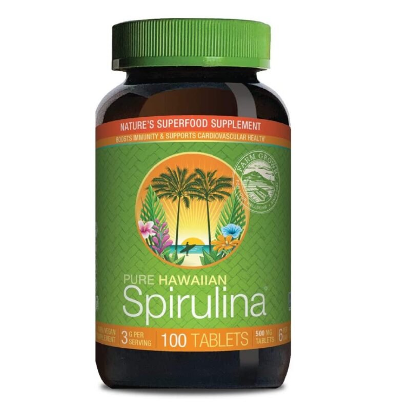 Nutrex Hawaii, Pure Hawaiian Spirulina®, 500 mg, 100 Tablets