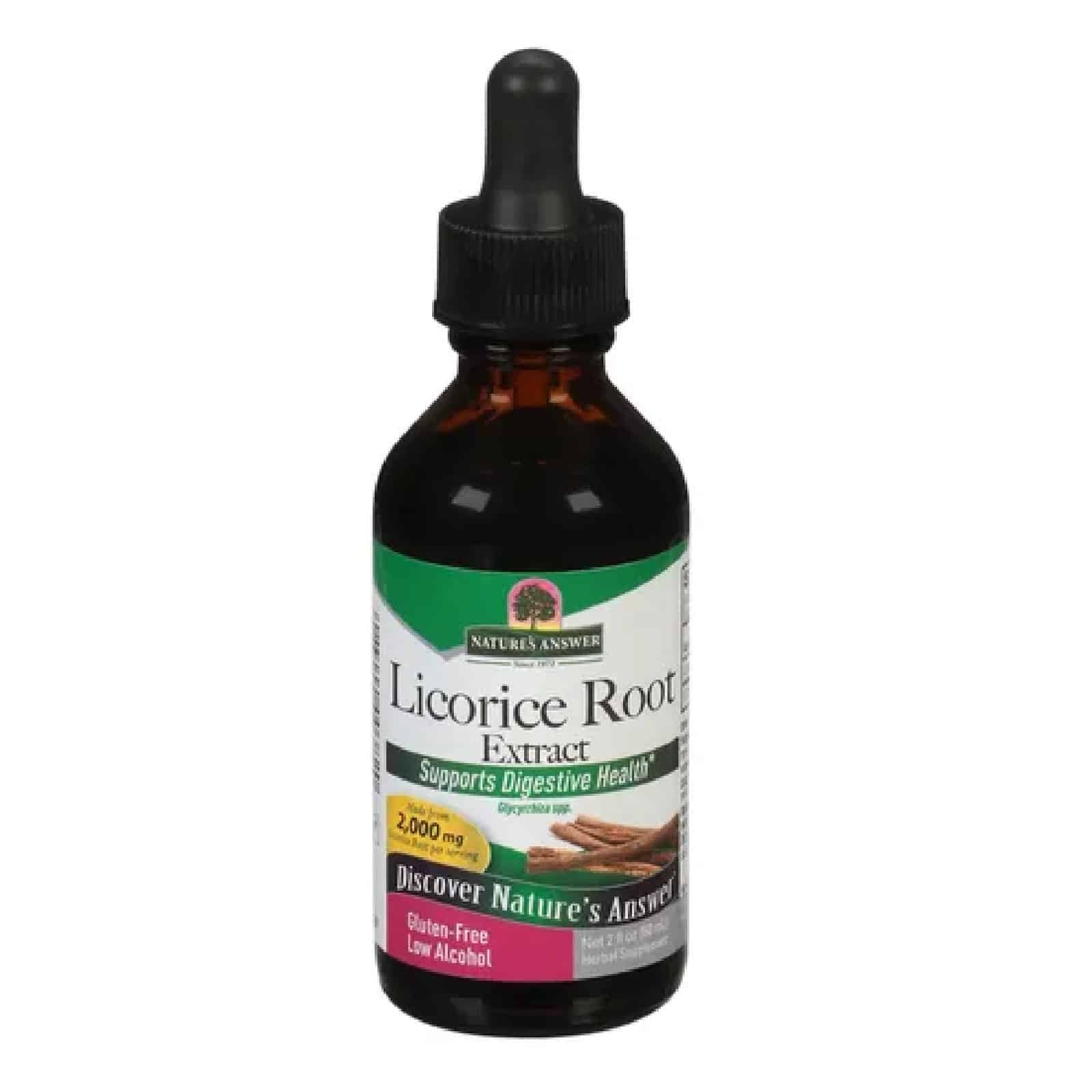 Nature's Answer, Liquorice Root Fluid Extract, Alcohol-Free, 2,000 mg, 1 fl oz (30