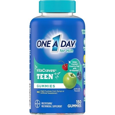 One-A-Day, For Him, VitaCraves®, Teen Multivitamin, 150 Gummies