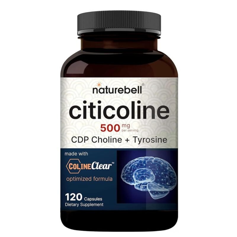 NatureBell Citicoline 500mg - 120 Capsules