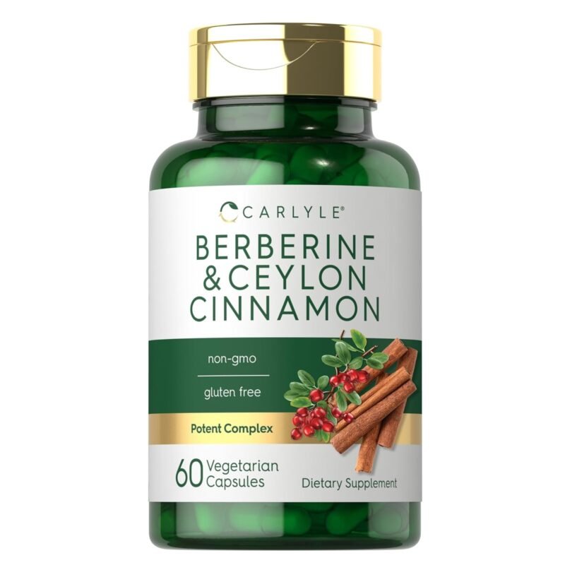 Carlyle Berberine with Ceylon Cinnamon | 60 Capsules