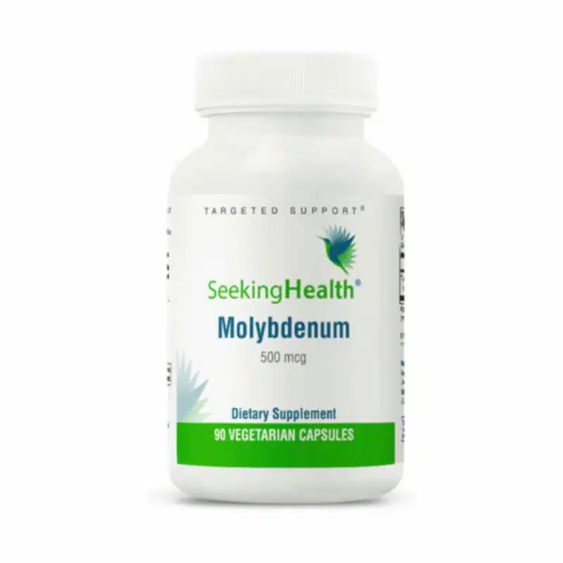 Seeking Health, Molybdenum, 500 mcg, 90 Capsules