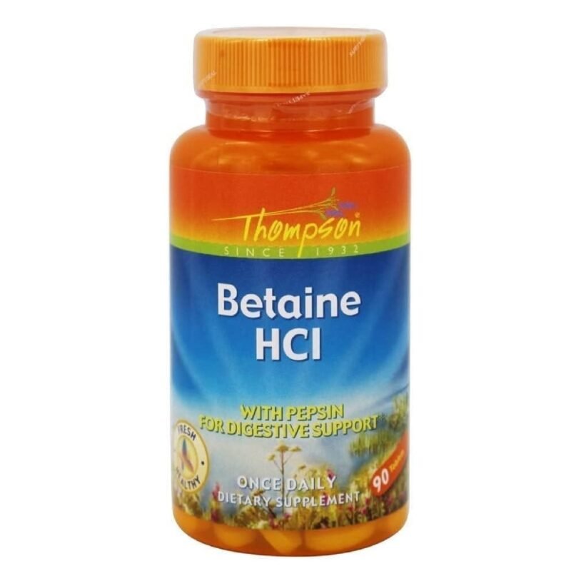 Thompson Betaine HCl with Pepsin, Tablet (Btl-Plastic) 324mg 90ct