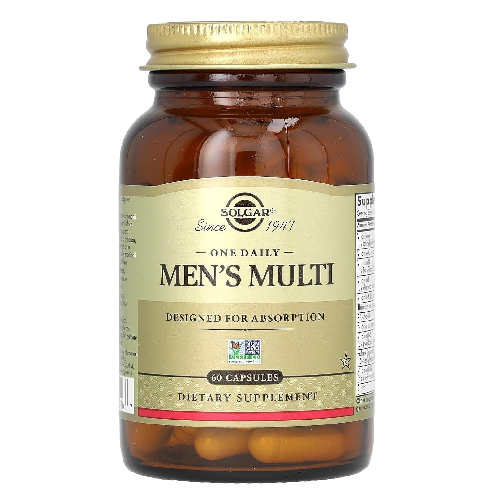 Solgar, One Daily Men's Multi , 60 Capsules - الصورة 3