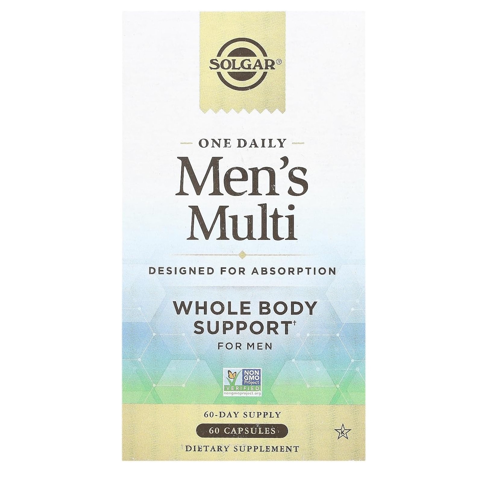 Solgar, One Daily Men's Multi , 60 Capsules