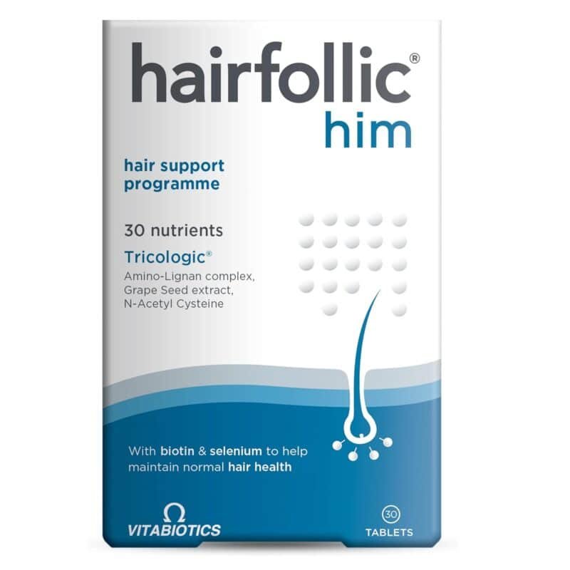 Hairfollic Him, for Men - 30 Tablets, 30 Count