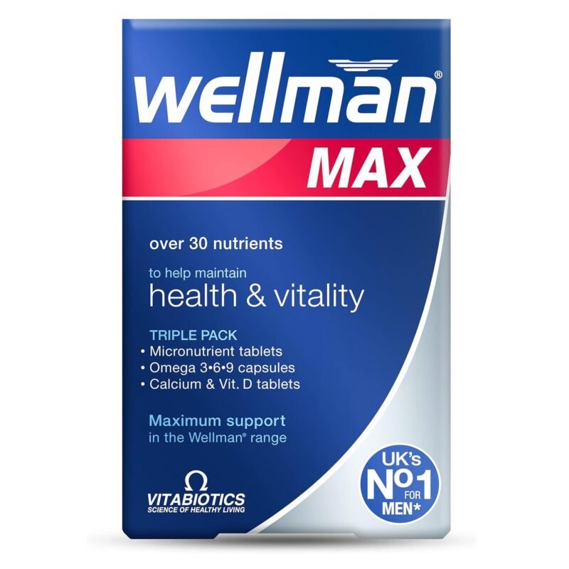 Wellman Max Capsules - Pack of 84