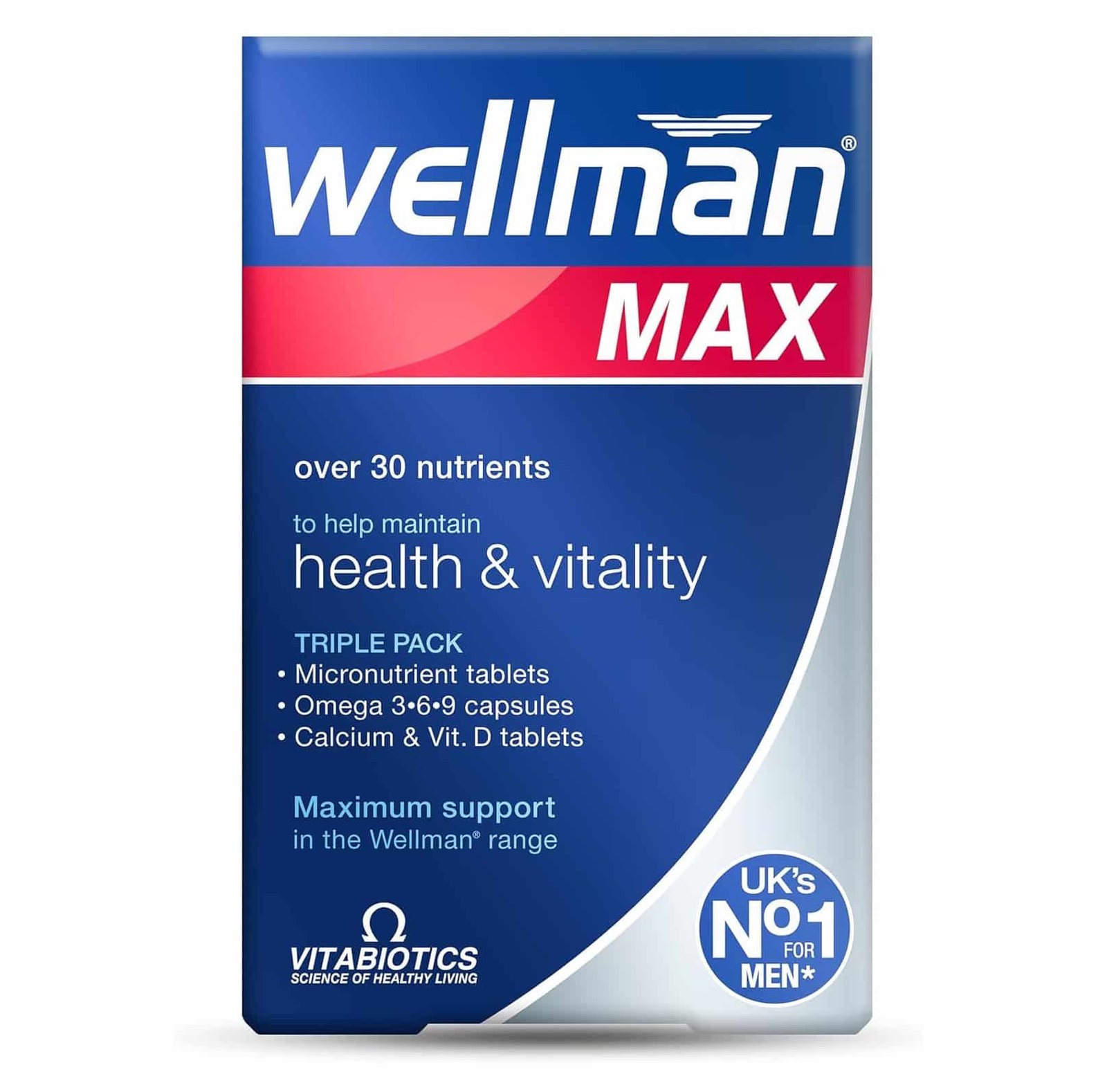 Wellman Max Capsules - Pack of 84