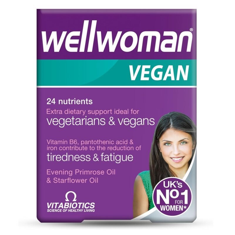 Wellwoman Vegan multivitamin Tablets