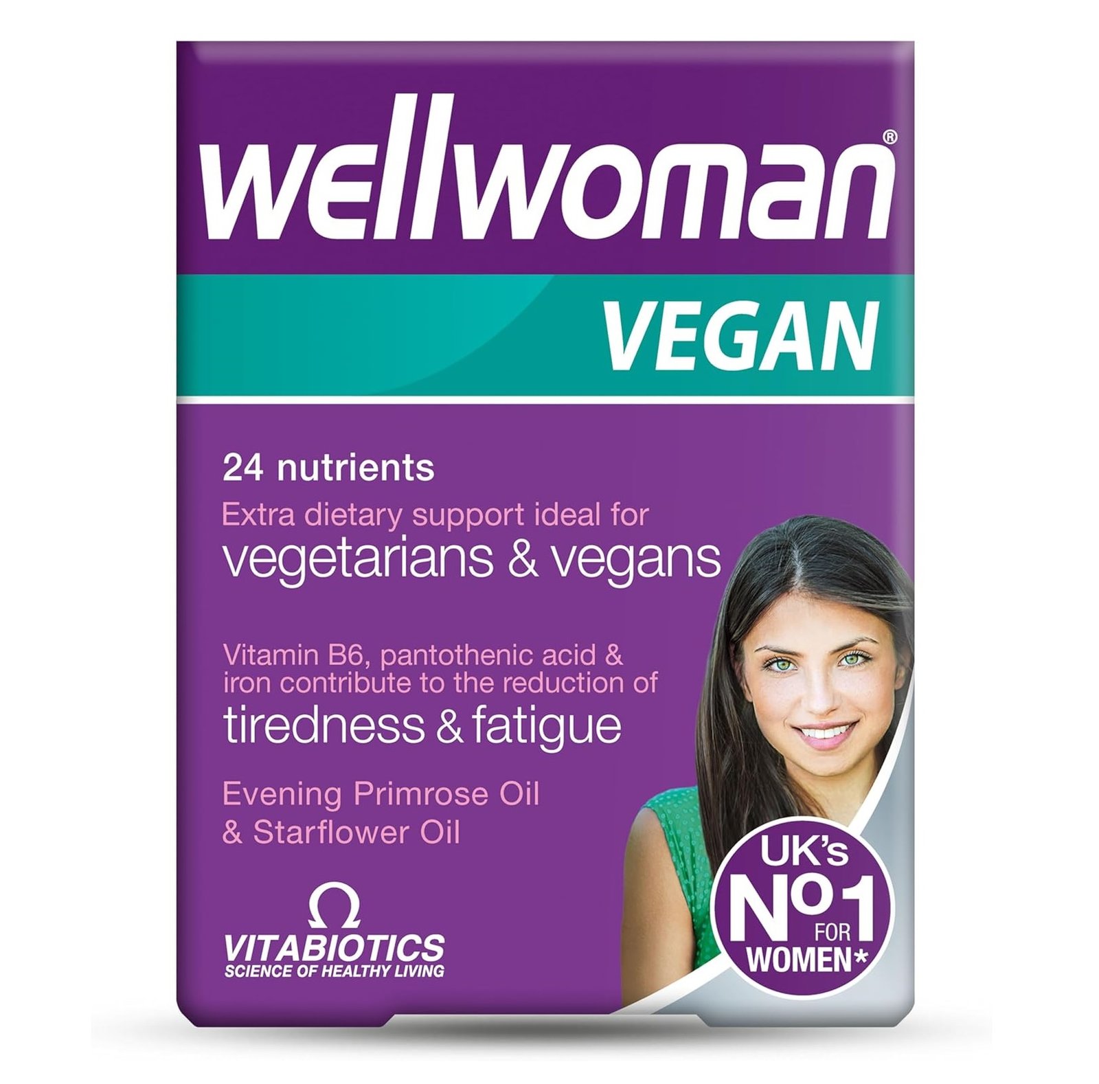 Wellwoman Vegan multivitamin Tablets