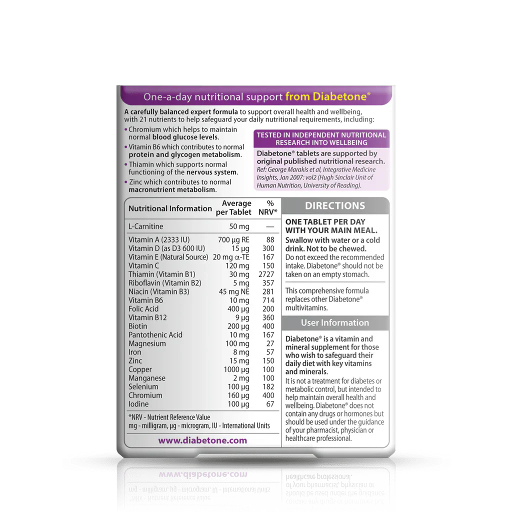 Diabetone Original - 30 Tablets - الصورة 2
