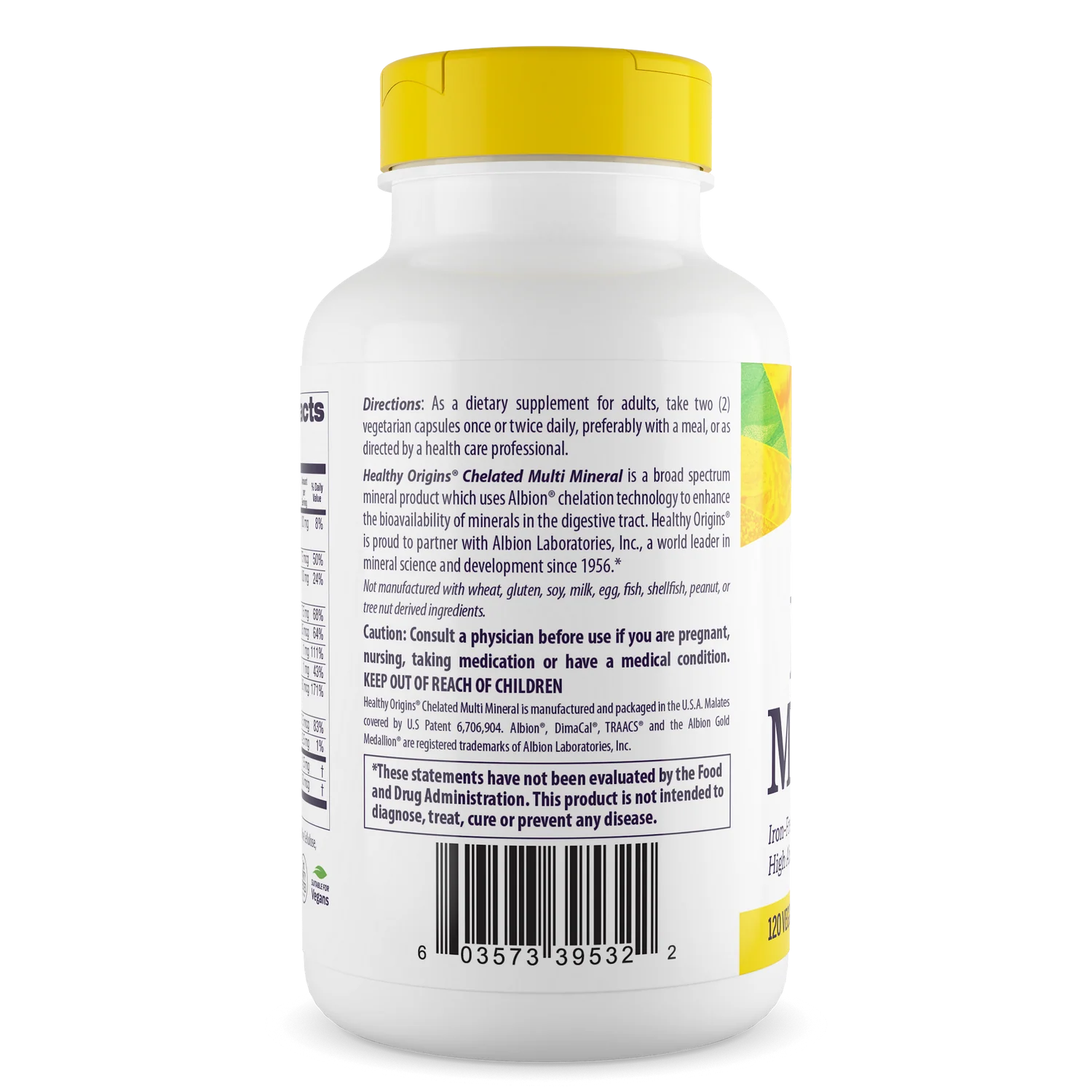 Healthy Origins Chelated Multi Mineral, 120 Veggie Capsules - الصورة 2