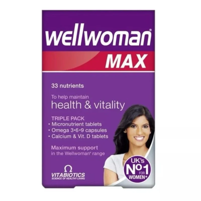 Vitabiotics - Wellwoman Max - 84 Tabs/Caps - With 33 Nutrients
