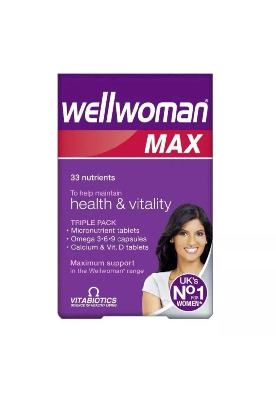 Vitabiotics - Wellwoman Max - 84 Tabs/Caps - With 33 Nutrients