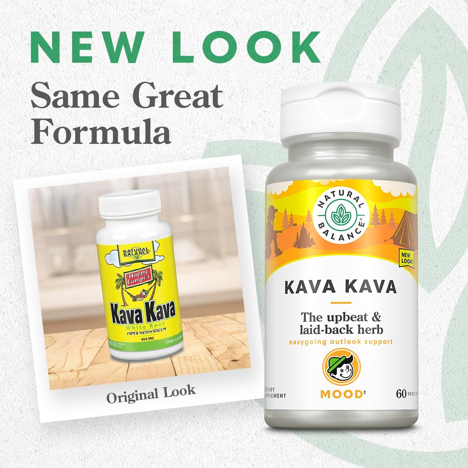Natural Balance Kava Kava Root Extract, 70mg Kavalactones, 60 Vegetarian Capsules - الصورة 2