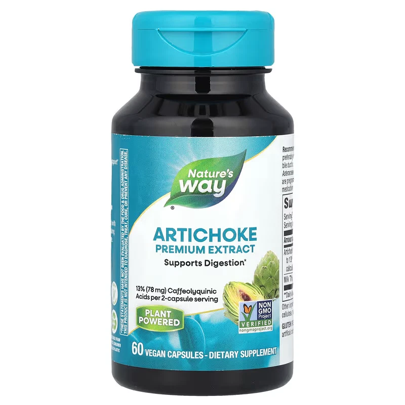 Nature's Way, Artichoke, Premium Extract, 60 Vegan Capsules